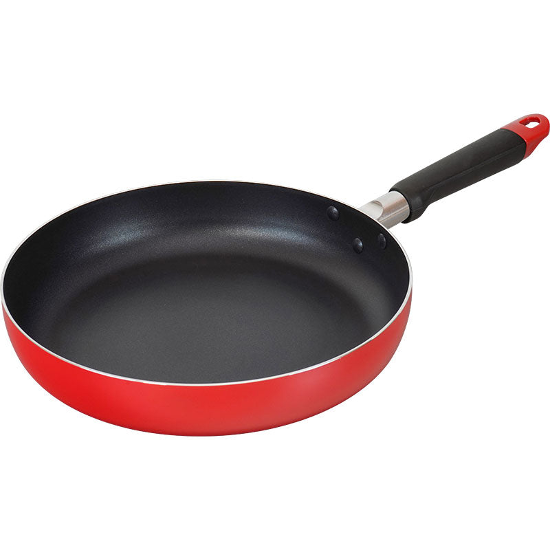 ストックバスターズ限定 IH対応 フライパン28cm レッド