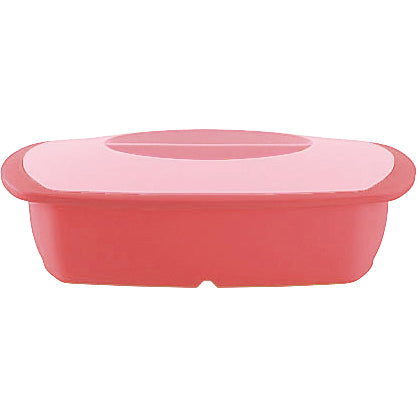 電子レンジ蒸し器 Lサイズ ピンク