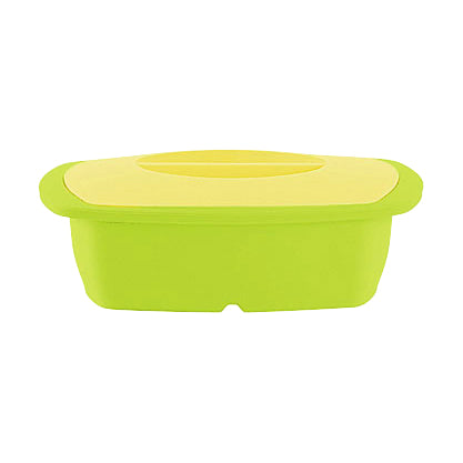 電子レンジ蒸し器 Mサイズ グリーン