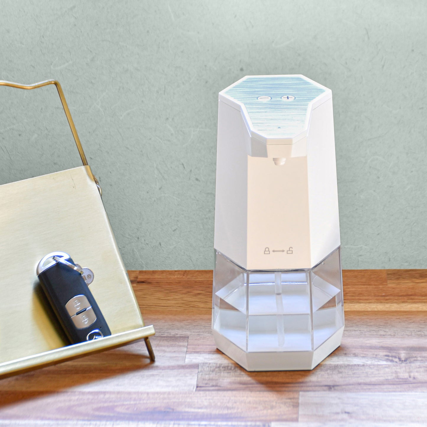 自動でシュッ アルコール消毒用ディスペンサー(乾電池式)