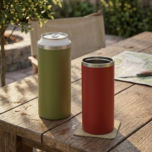 缶飲料の冷たさキープ！缶ホルダー