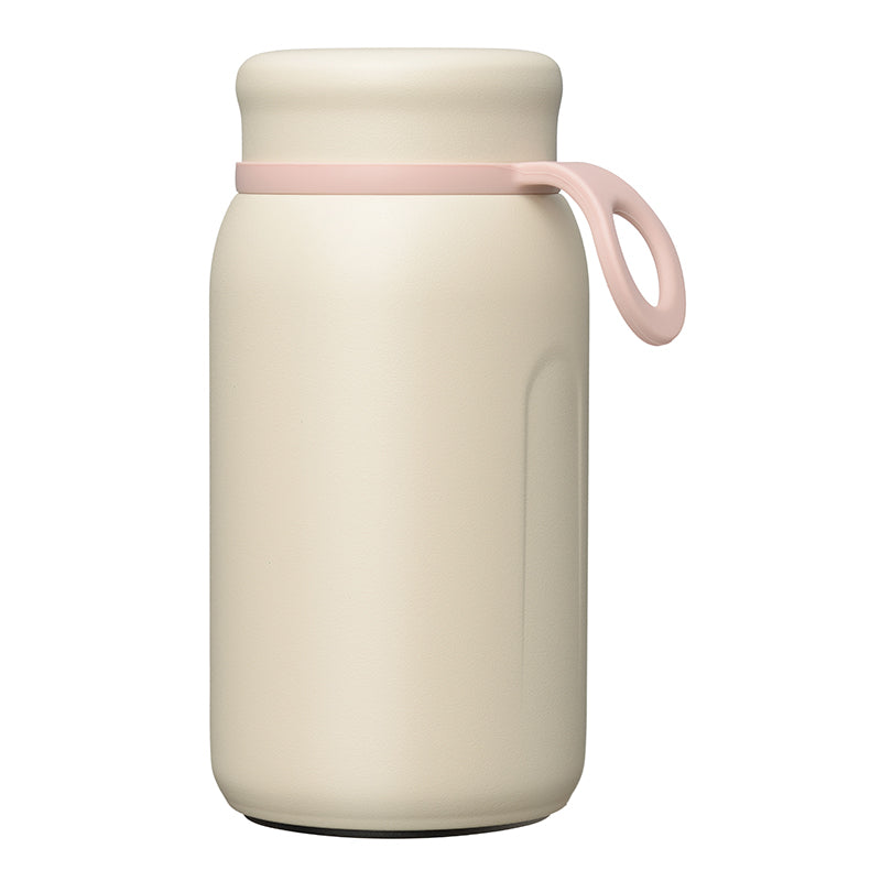 ストラップ付き マグボトル 小さめ 300ml｜パステルカラー｜小さめ・保温保冷｜持ち運びやすい